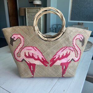 Tommy Bahama Flamingo Friends Tote Bag